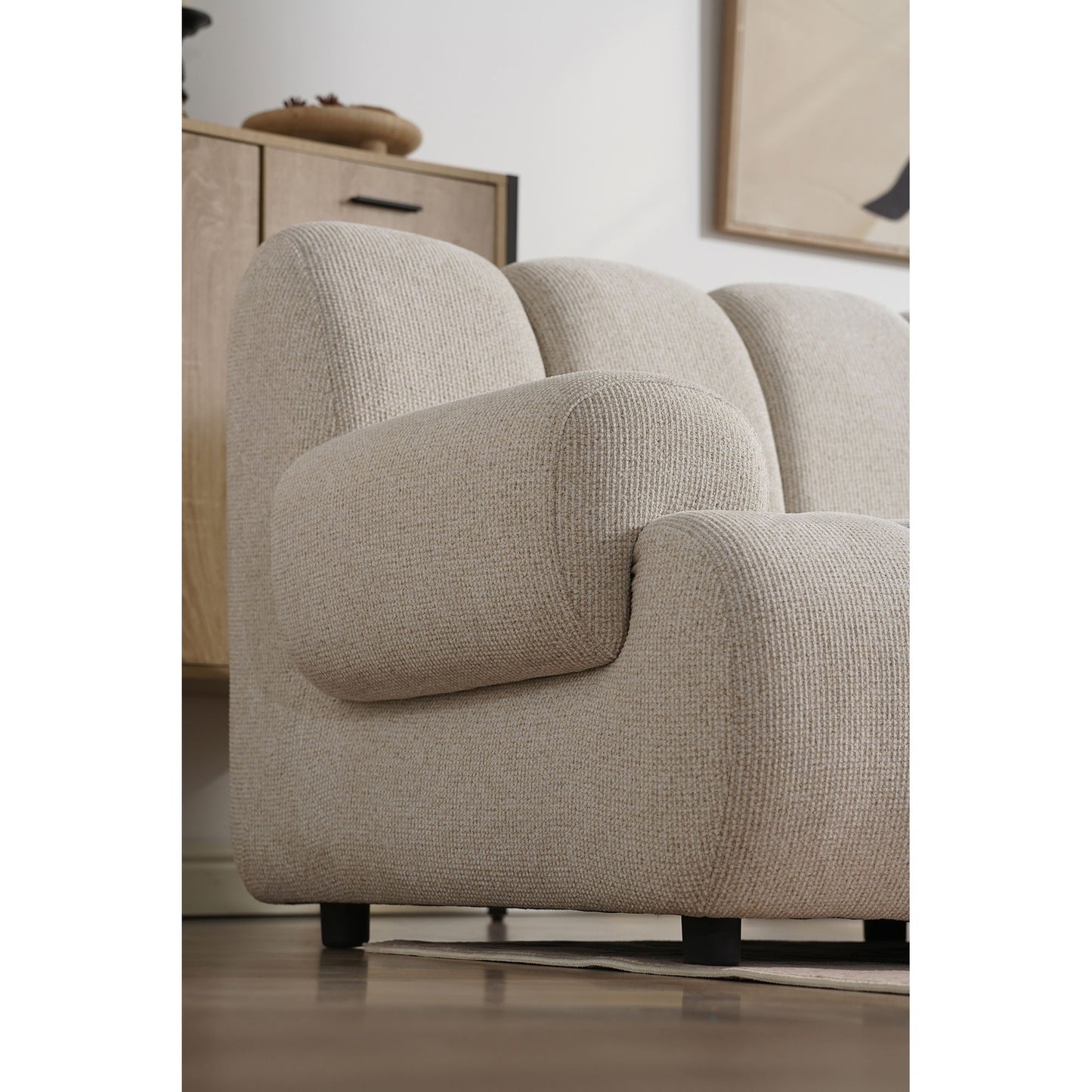 Taza 3,5 personers modulsofa m/puf