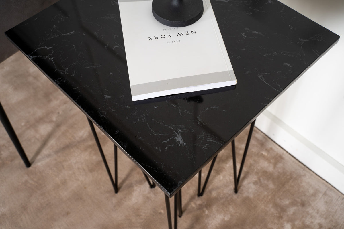 Sidebord 40 x 40 Sort