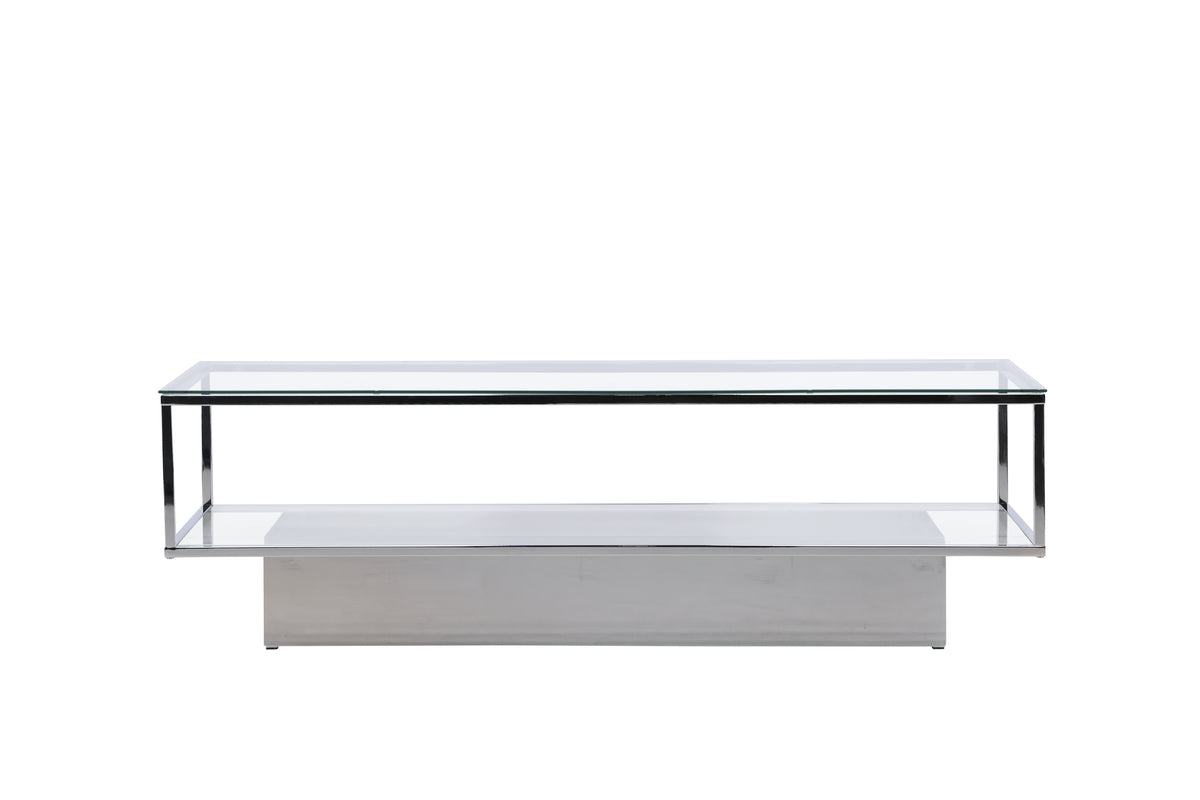 Maglehem Sofabord 130 x 60 Transparent