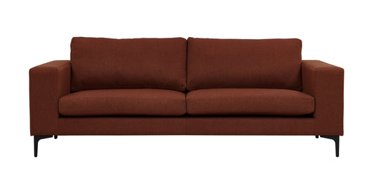 3-personers sofa, rød