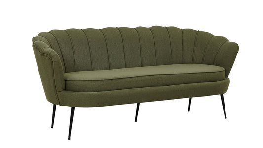 3-personers sofa, grøn