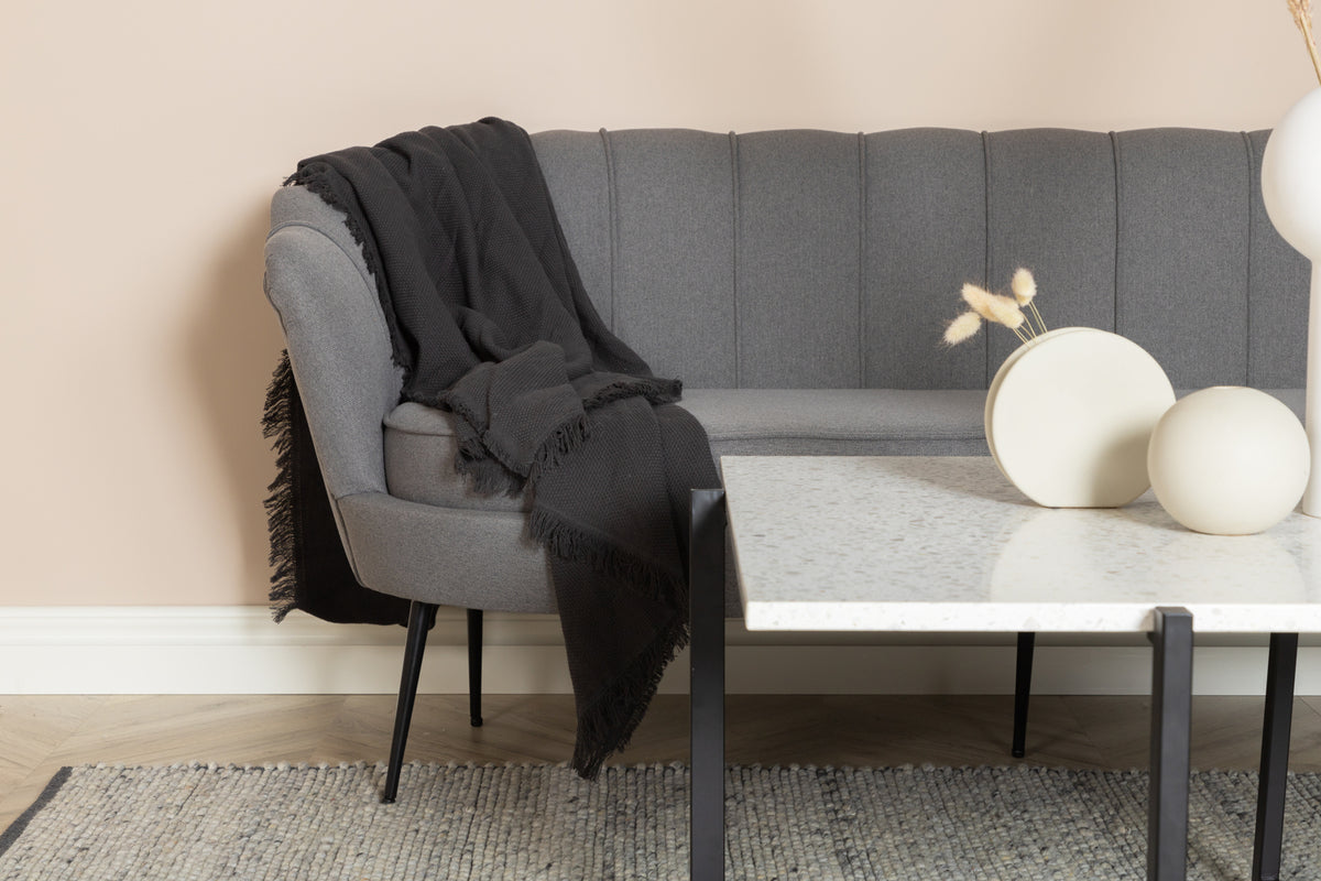 3-personers sofa grå