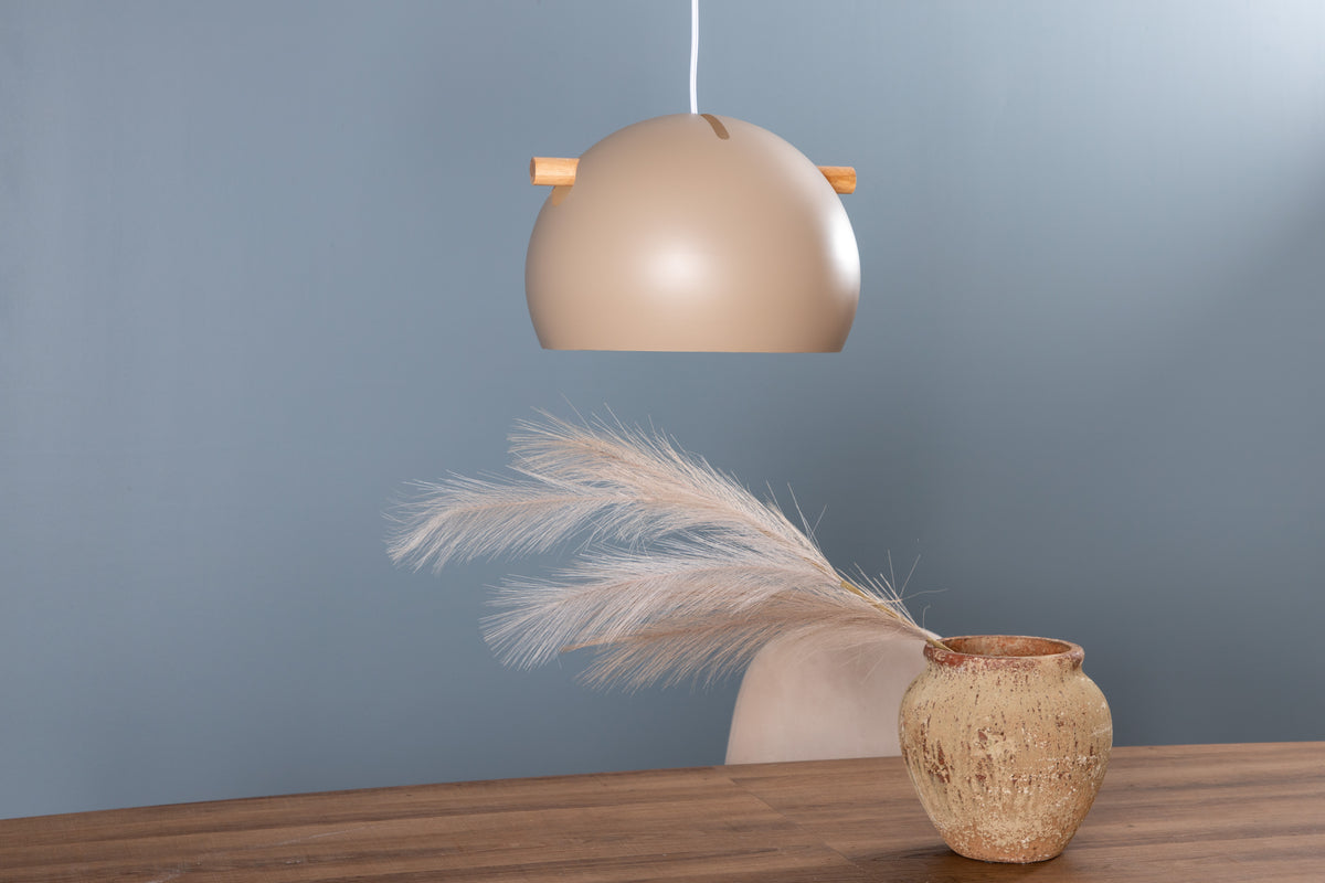 Pendel Lampe Beige