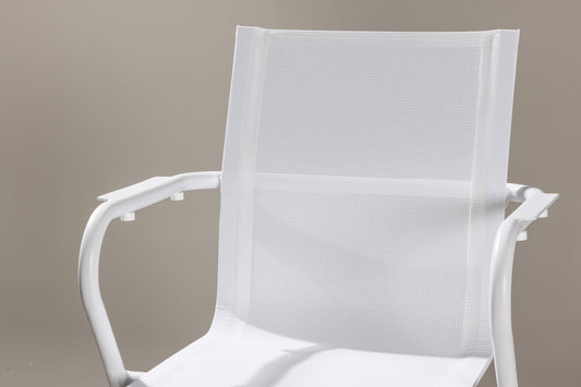 Spisebordsstol 6-pak Hvid