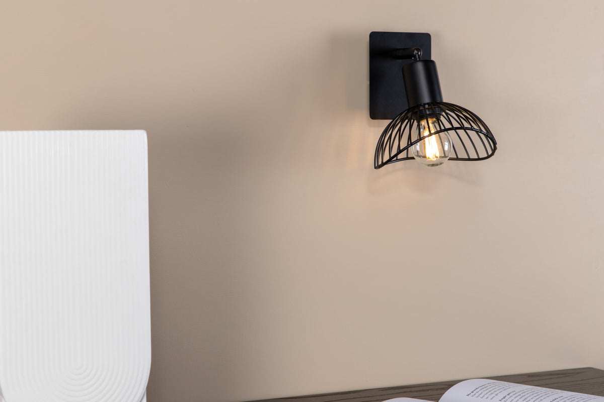 Væglampe Sort