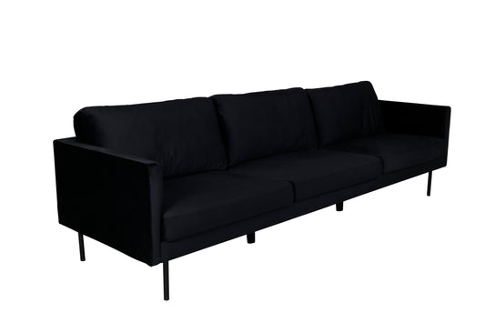 3-personers sofa, sort
