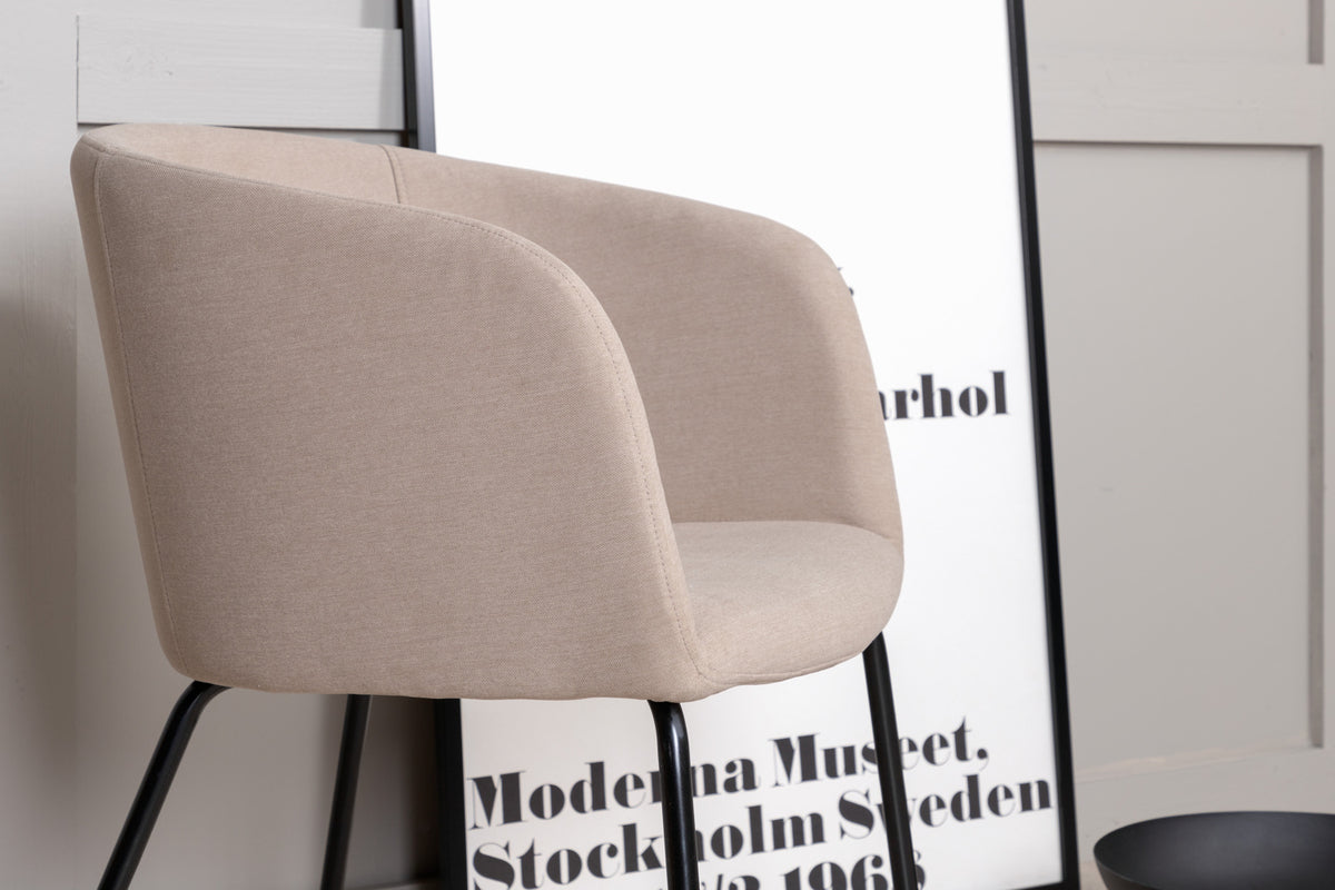 Berit Spisebordsstol Beige