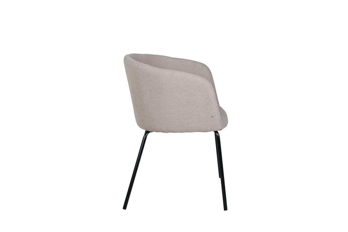 Berit Spisebordsstol Beige