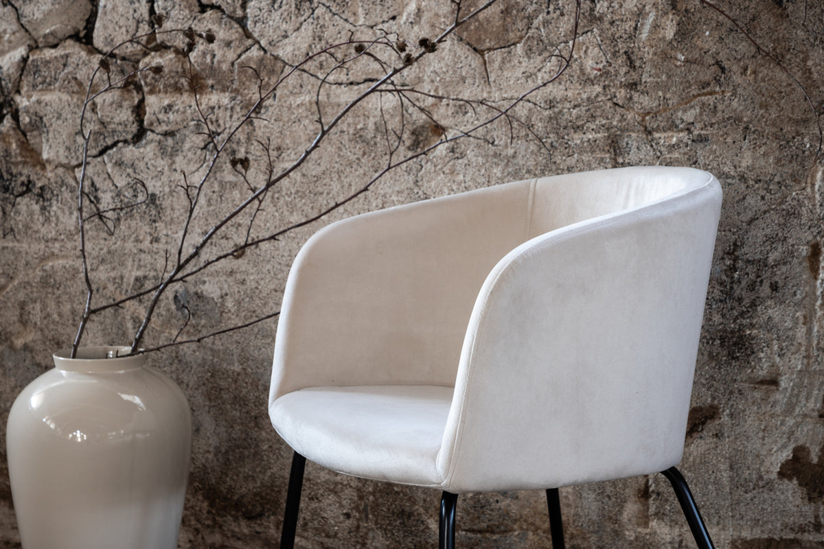 Berit Spisebordsstol Beige