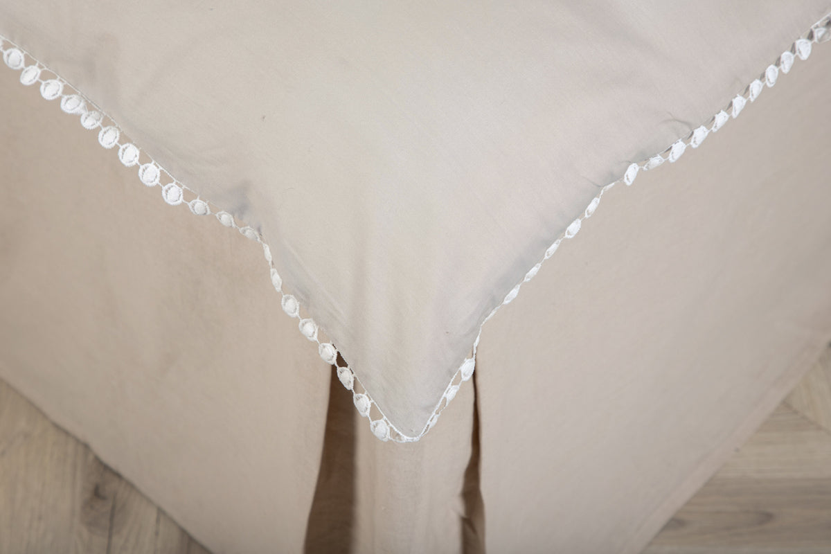 Livia Sengesæt 200 x 150 Lysegrå