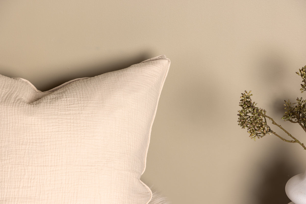 Pudebetræk 60 x 60 Beige