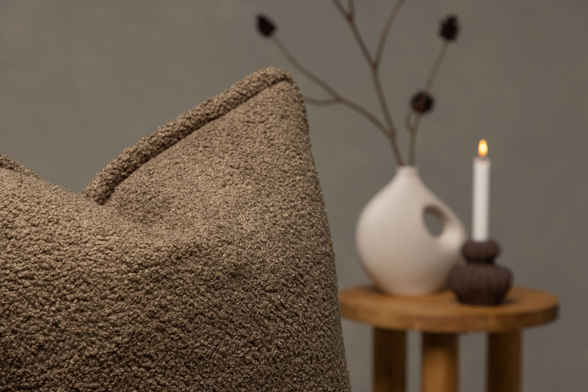 Pudebetræk 60 x 60 Brun