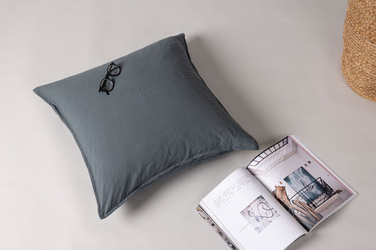 Pudebetræk 45 x 45 Mørkegrå