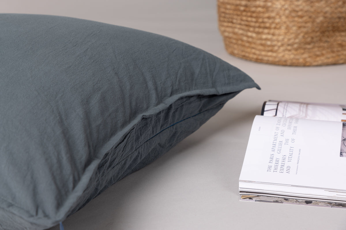 Pudebetræk 45 x 45 Mørkegrå