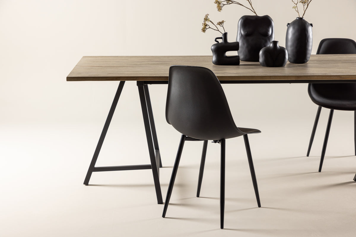 Jepara Rektangulært spisebord 250 x 100 Nature