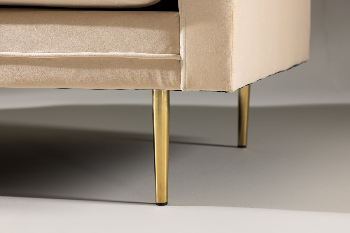 3-personers sofa, beige