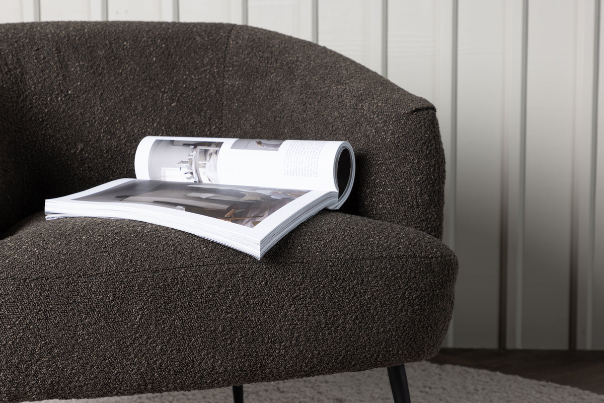 Lænestol Mørkegrå