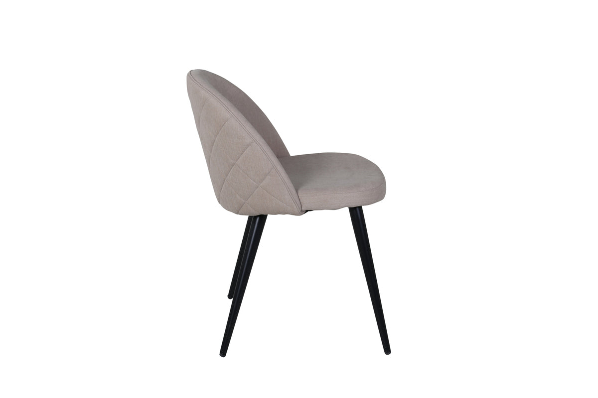 Velvet Spisebænk 2-pak Beige