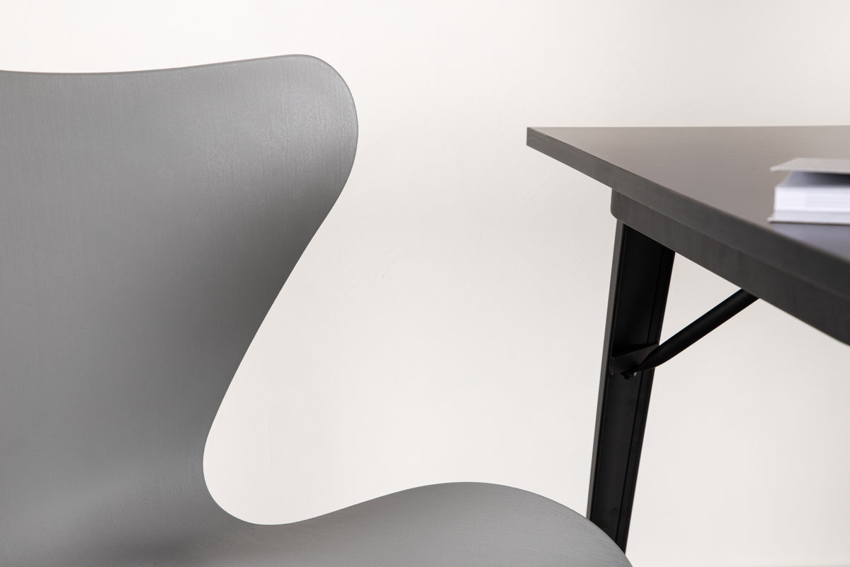 Spisebordsstol Lysegrå