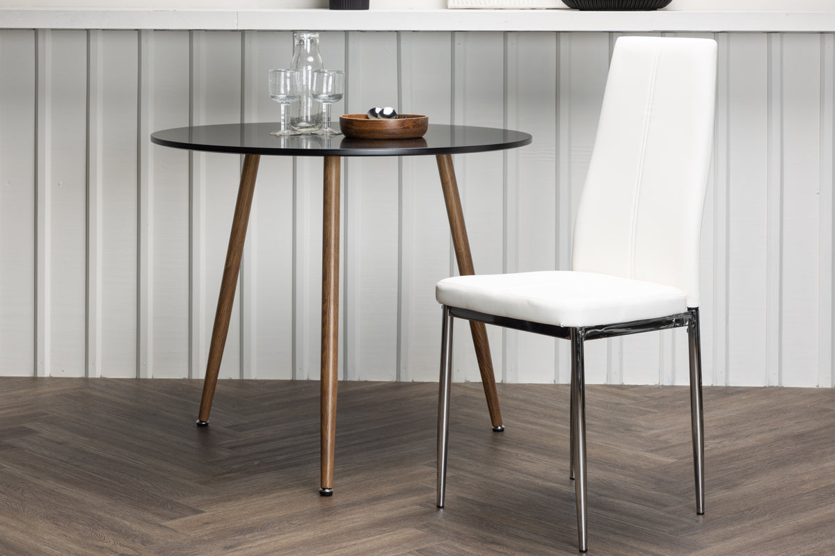 Pastill Spisebordsstol 2-pak Hvid