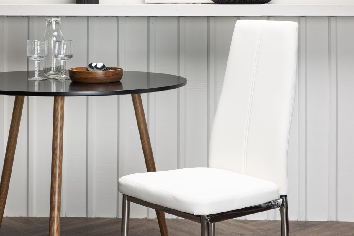 Pastill Spisebordsstol 2-pak Hvid