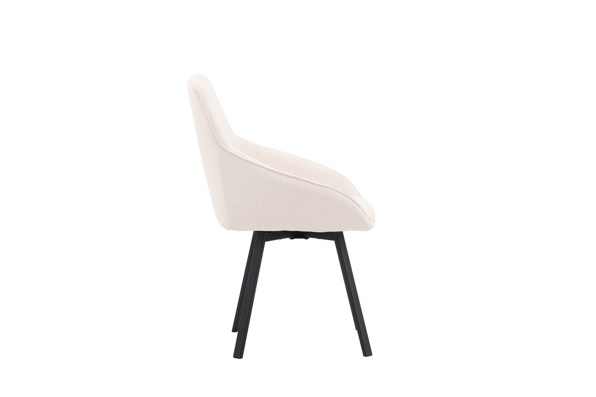 Rosie Spisebordsstol 2-pak Beige