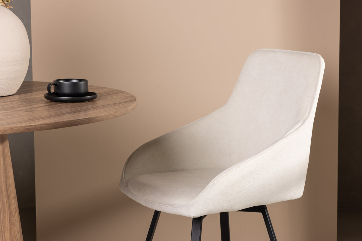Rosie Spisebordsstol 2-pak Beige