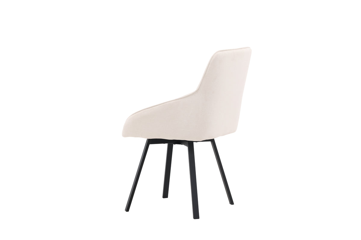 Rosie Spisebordsstol 2-pak Beige