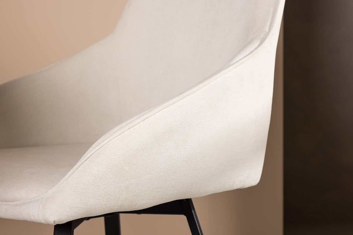 Rosie Spisebordsstol 2-pak Beige