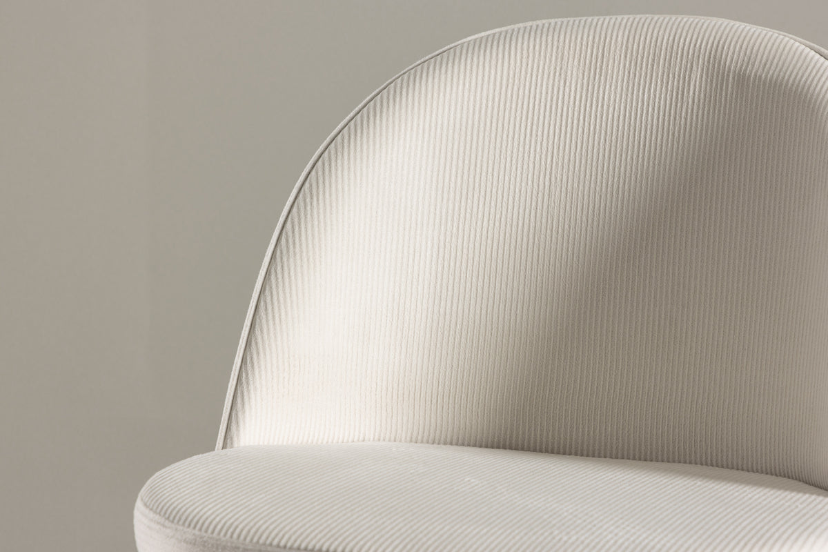 Velvet Spisestol 2-pak Creme