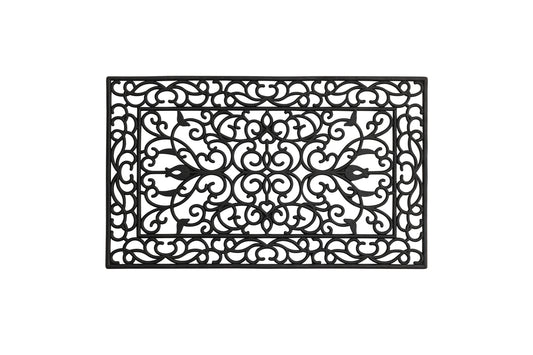 Rektangulært tæppe 75 x 45 Sort