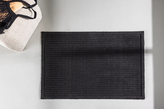 Bosse Rektangulære Måtter 90 x 60 Sort