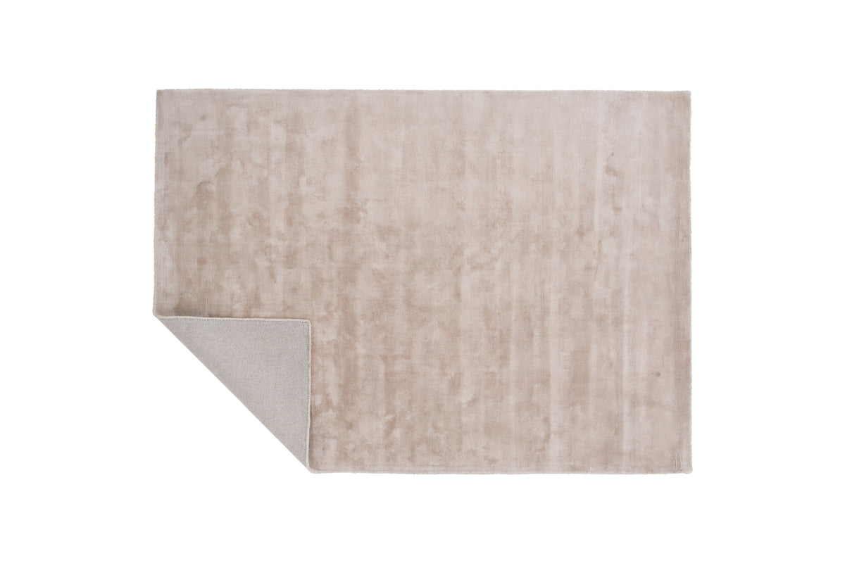 Indra Rektangulært Tæppe 240 x 170 Beige