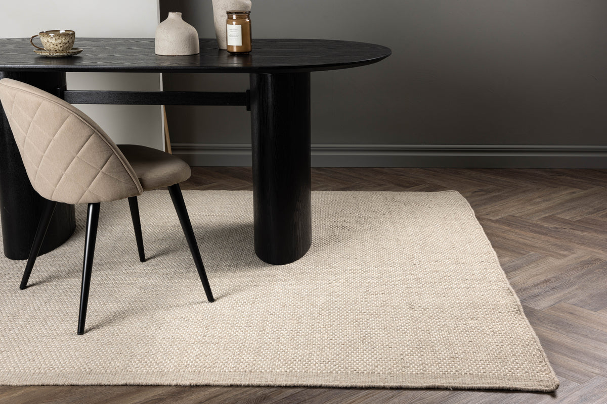Vilma rektangulært tæppe 290 x 200 beige