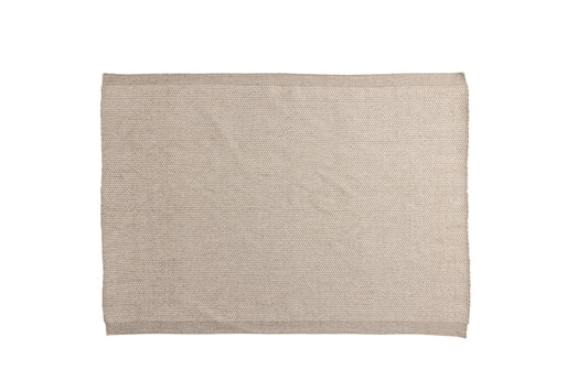 Vilma rektangulært tæppe 230 x 160 beige