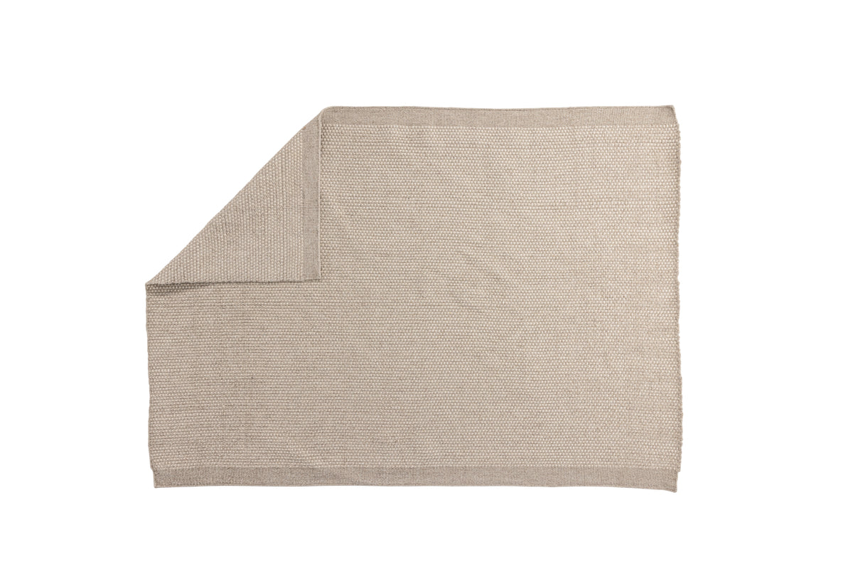 Vilma rektangulært tæppe 230 x 160 beige