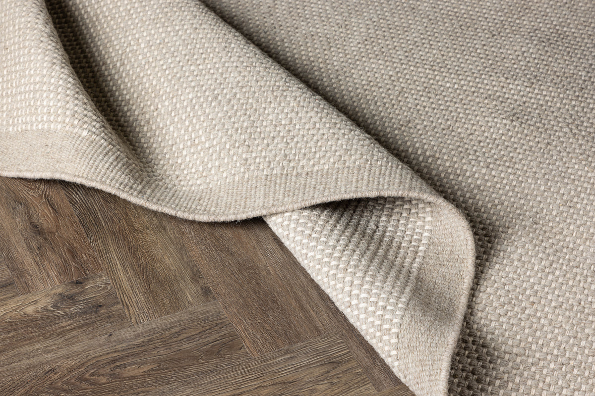 Vilma rektangulært tæppe 230 x 160 beige