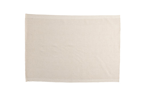 Vilma rektangulært tæppe 230 x 160 offwhite