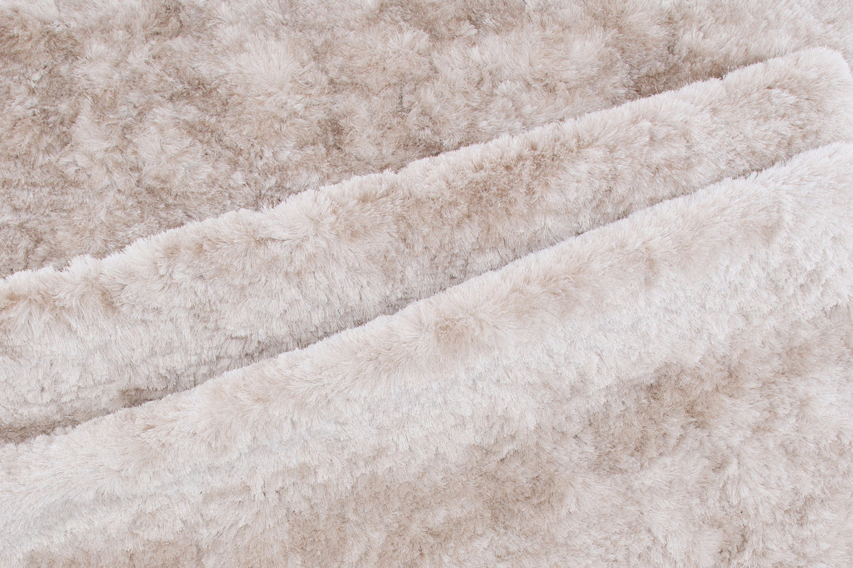 Shiva Rektangulært Tæppe 240 x 170 Beige