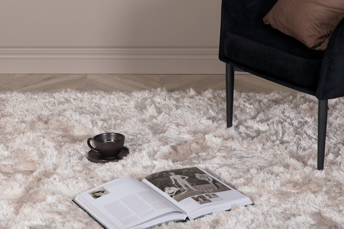 Shiva Rektangulært Tæppe 240 x 170 Beige