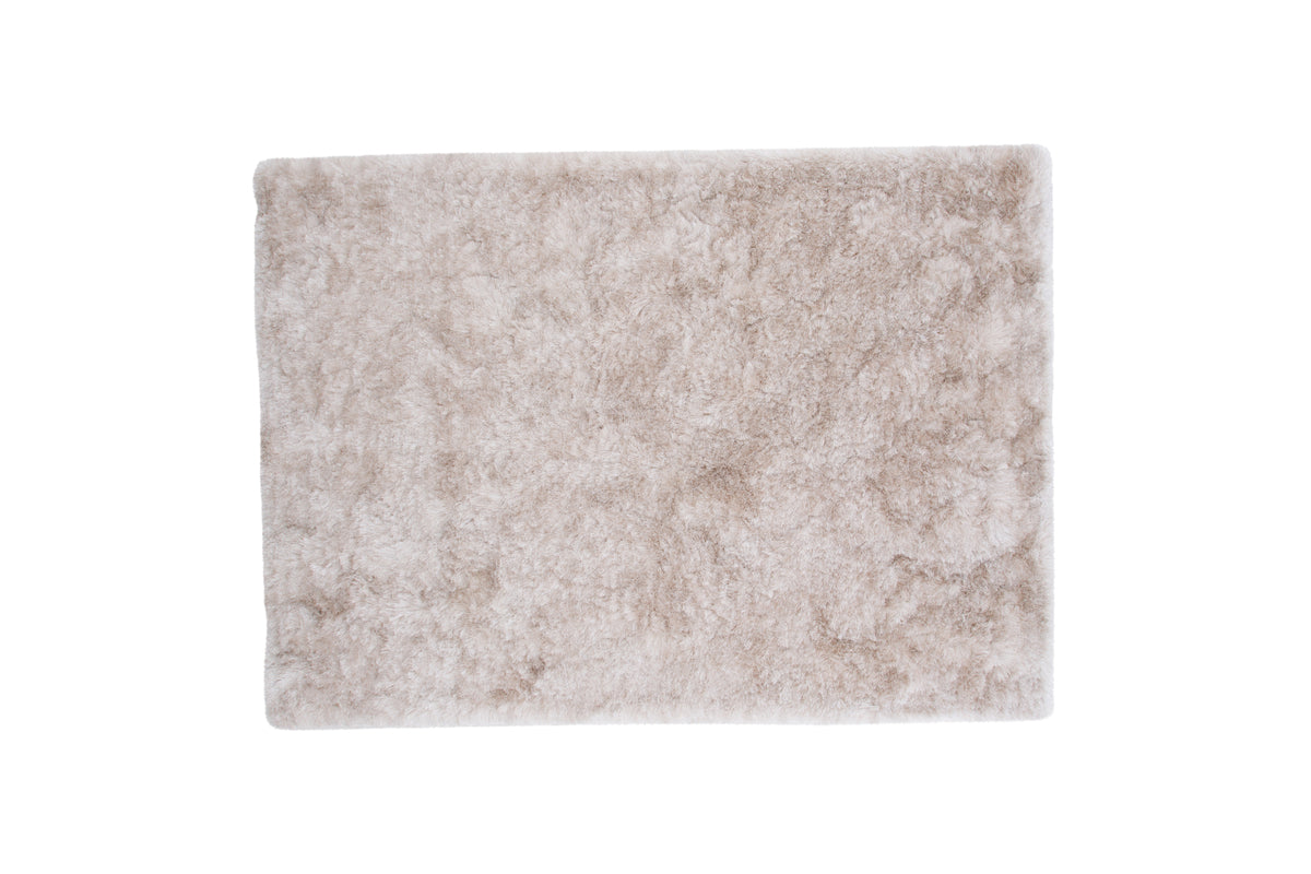 Shiva Rektangulært Tæppe 240 x 170 Beige