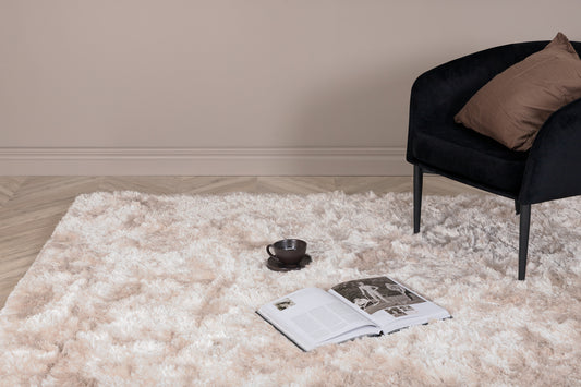 Shiva rektangulært tæppe 300 x 200 beige