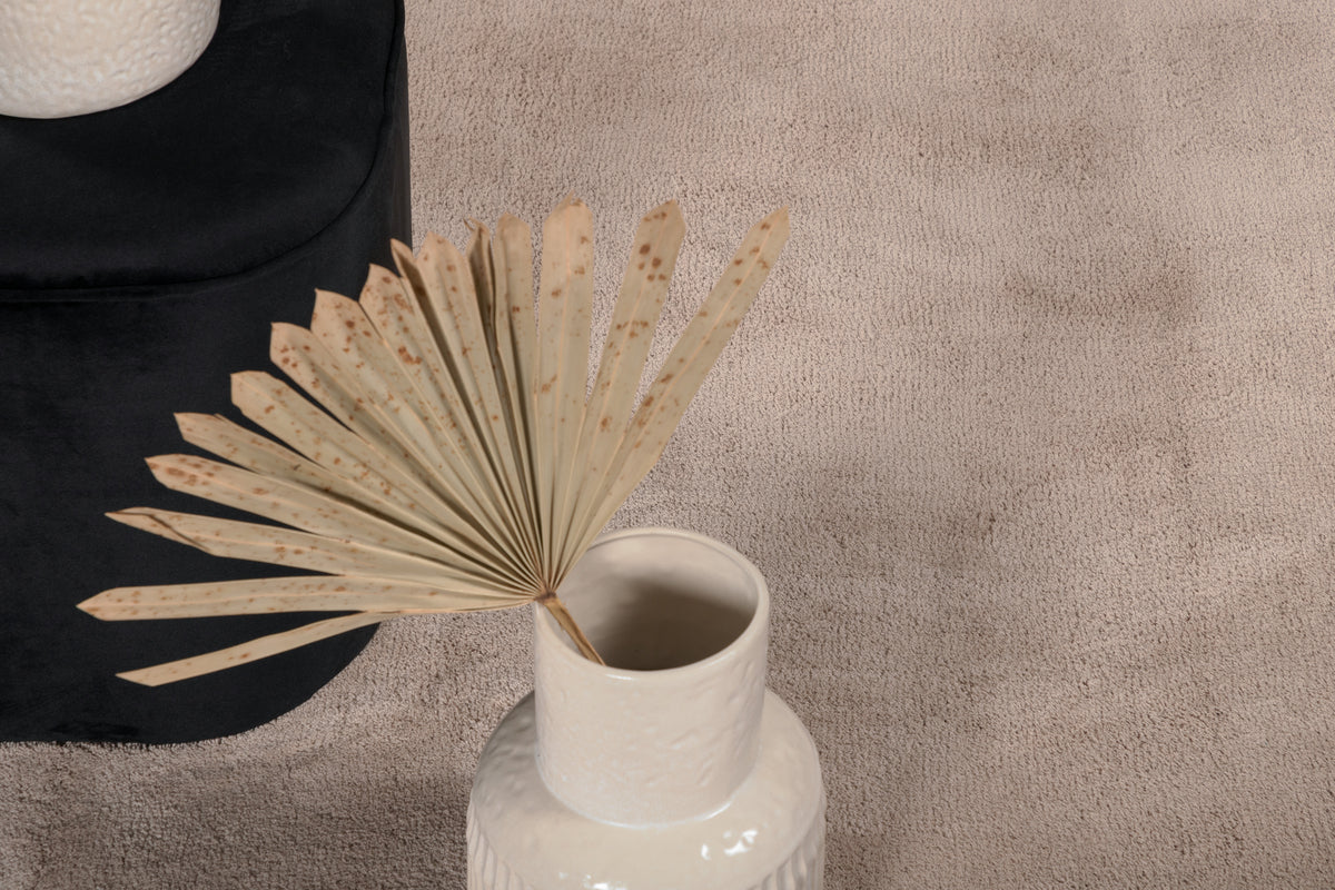 Undra rektangulært tæppe 350 x 250 beige