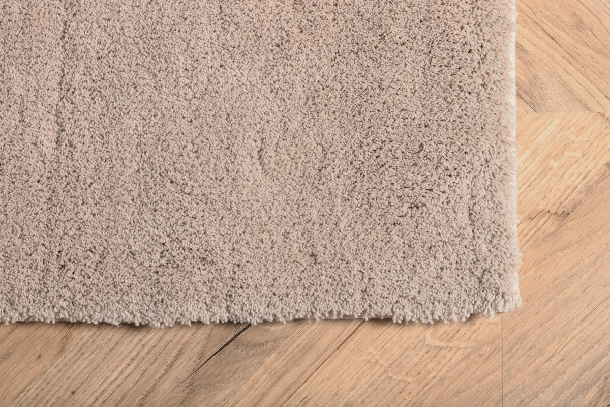 Undra rektangulært tæppe 350 x 250 beige