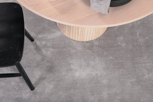 Rektangulært tæppe 350 x 250 Sølv