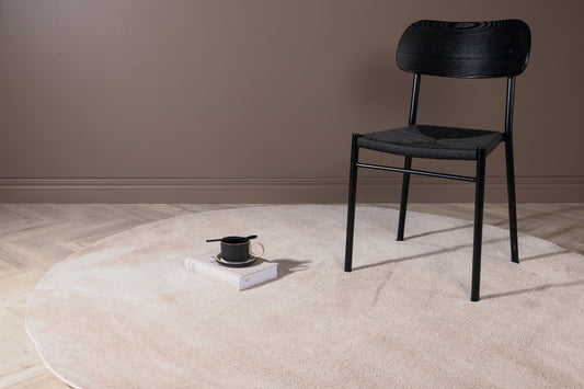 Rundt tæppe 200 Beige