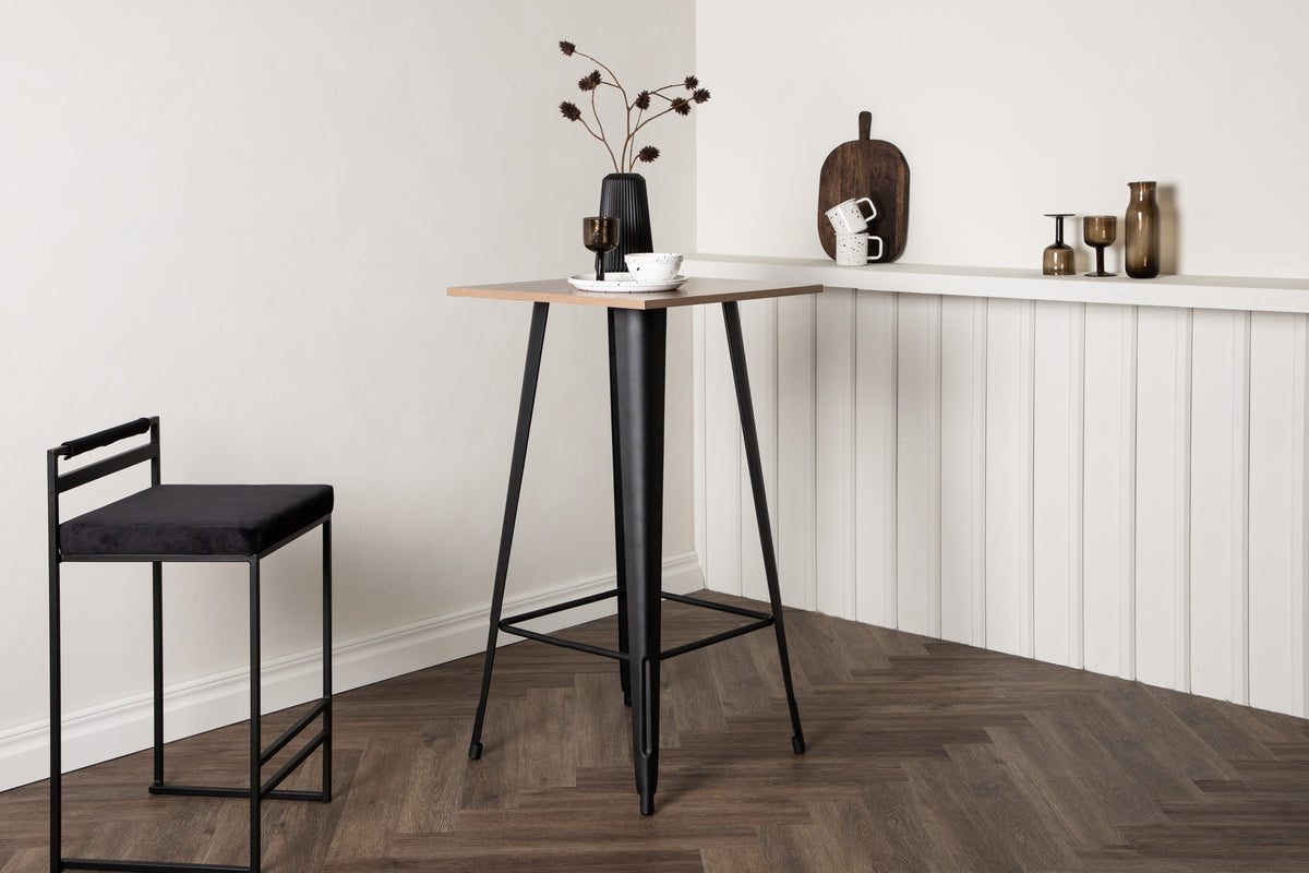 Tempe Barbord 60 x 60 Valnød