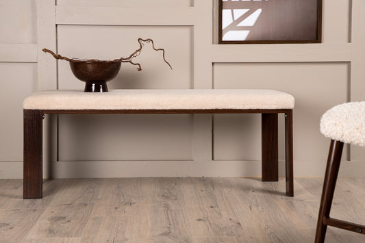 Bænk 40 x 45 x 120 Hvid