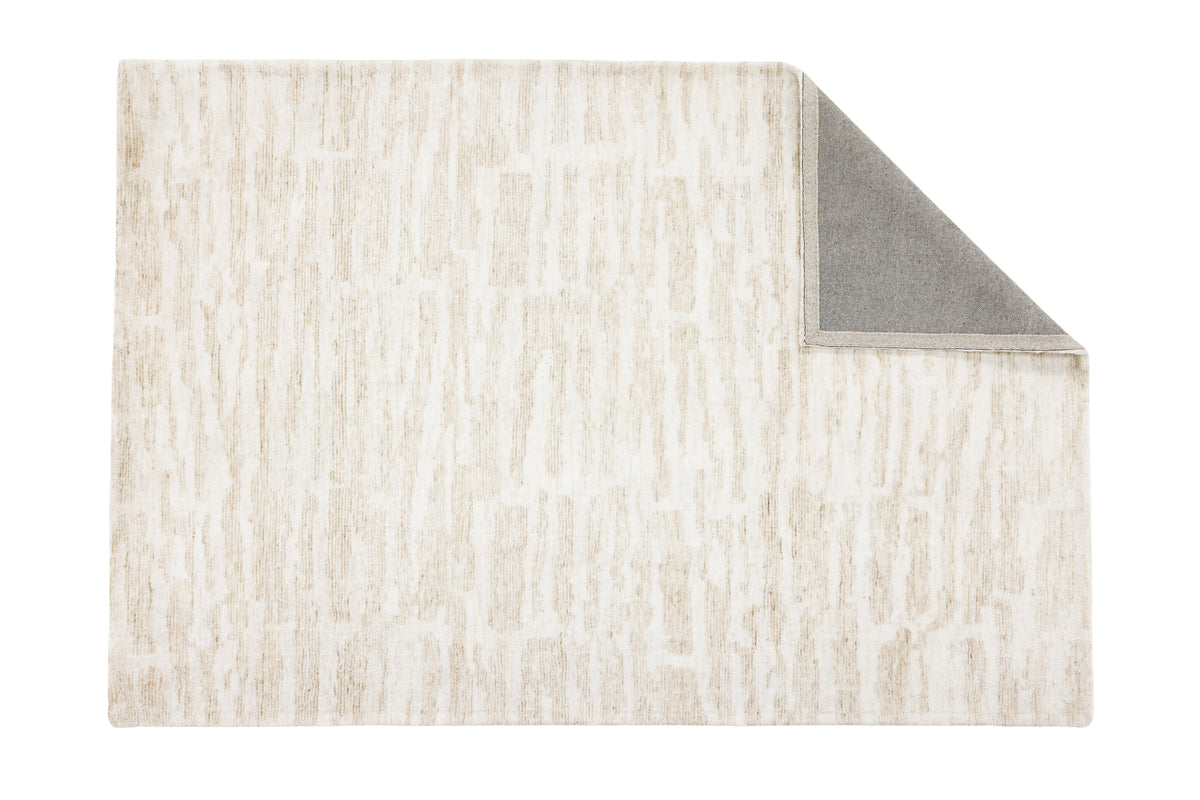 Milos Rektangulært Tæppe 290 x 200 Beige