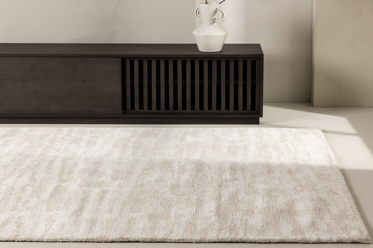 Milos Rektangulært Tæppe 290 x 200 Beige